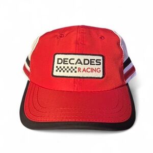 Decades racing racing vintage adjustable hat